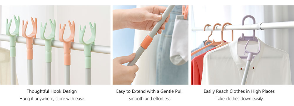 Telescopic Clothes Pole Production Image