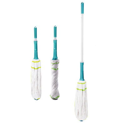 Self-wringing spin mop, Microfiber Twist Mop with Sponge Bottom
