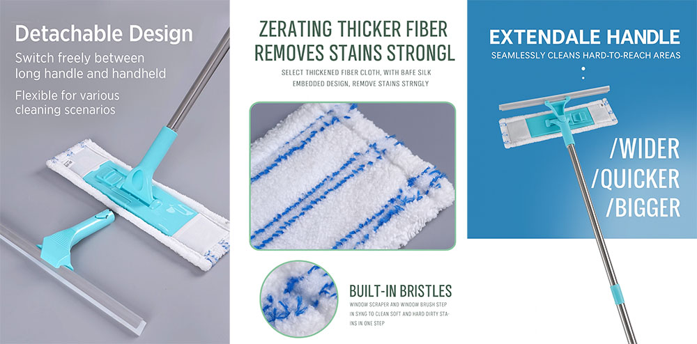 Dual-Sided Window Cleaning Tool Production