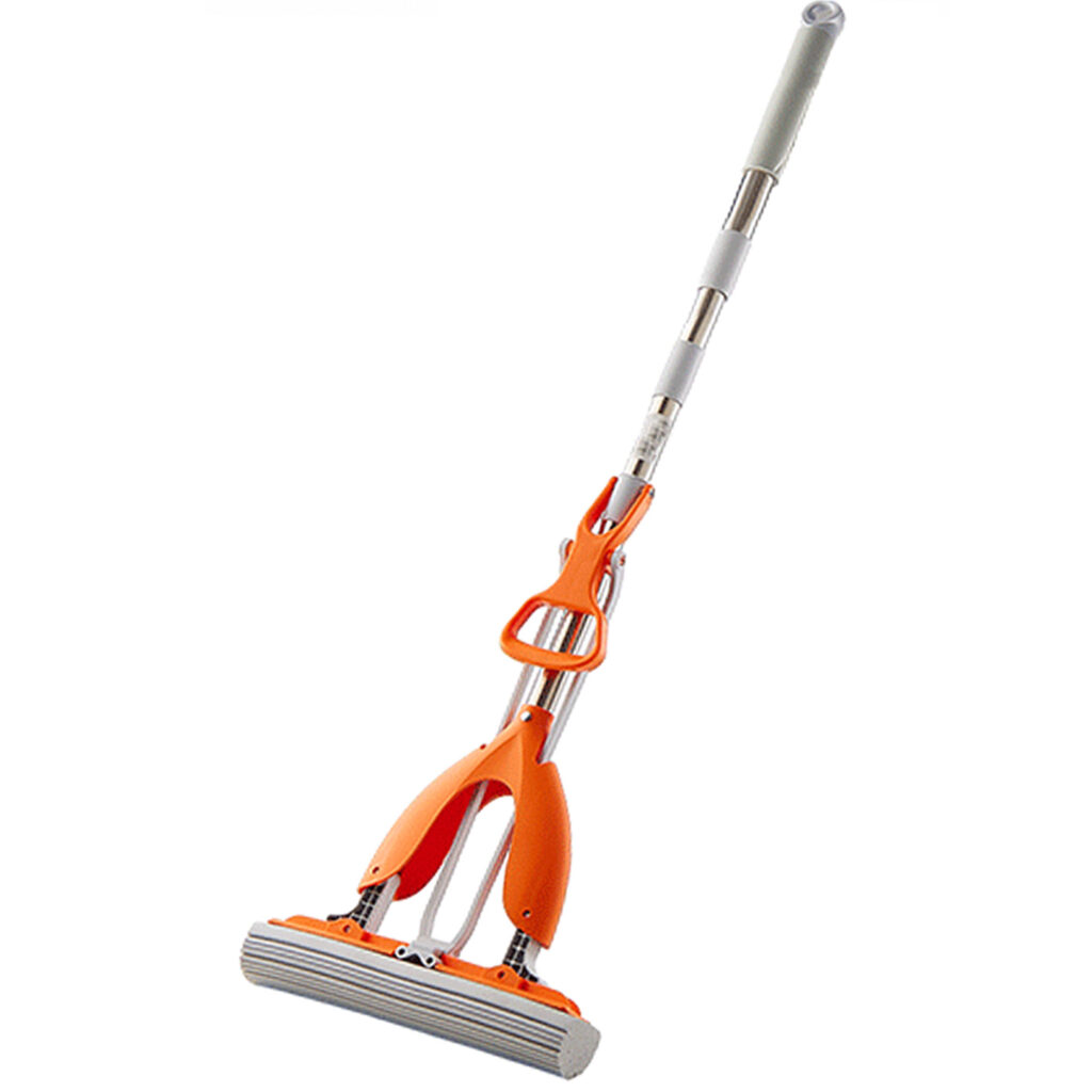 JX7283 Foldable PVA Mop – Dual-Wringing, Custom Ready
