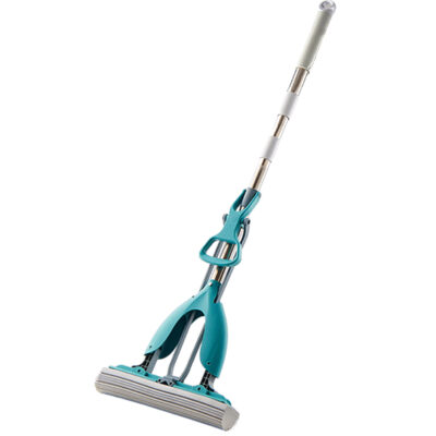 JX7405B Premium PVA Mop, Dual-Fold Squeeze, Long Handle