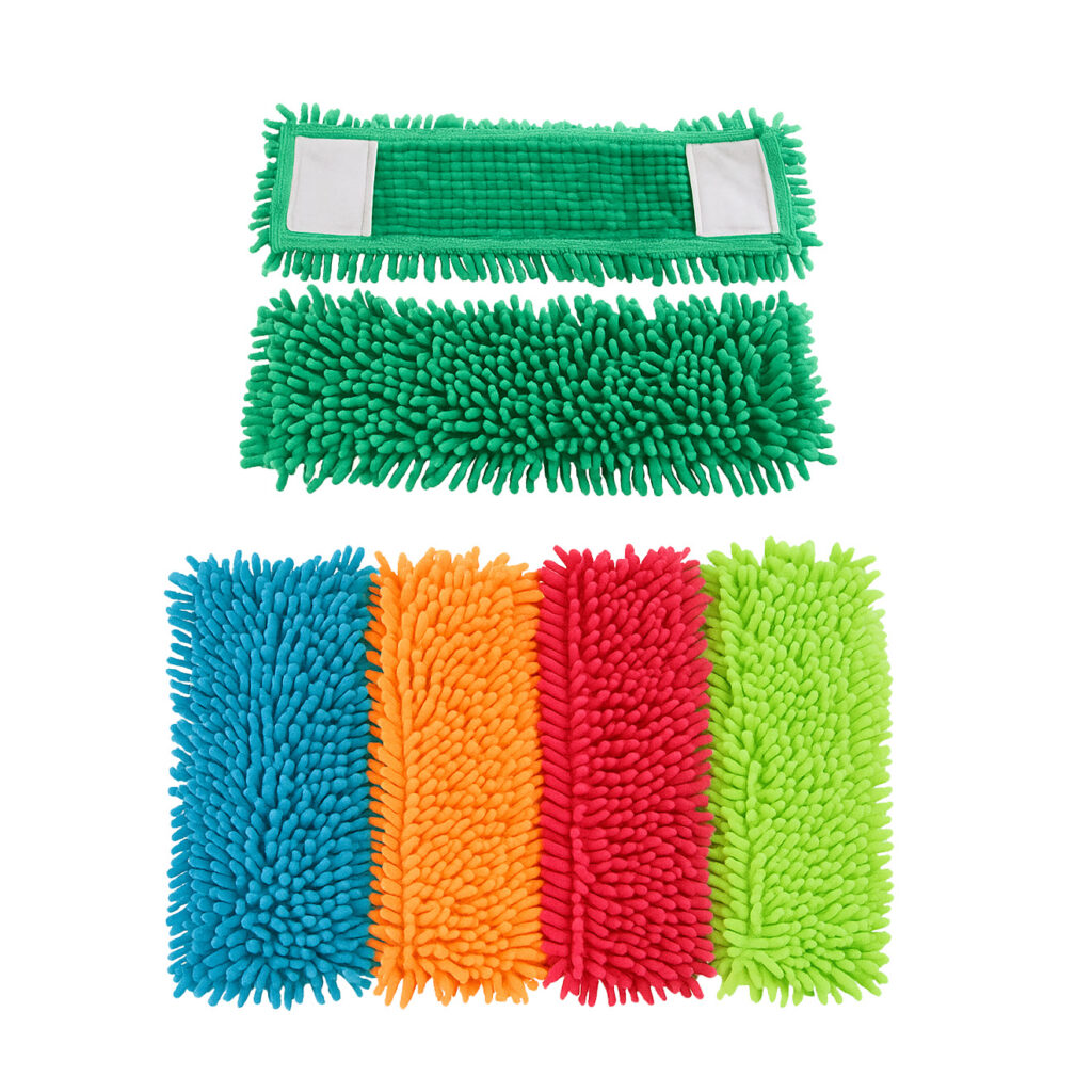 Flat Mop Refill Pads, Chenille Flat Mop Refill Pads for Spray Mop