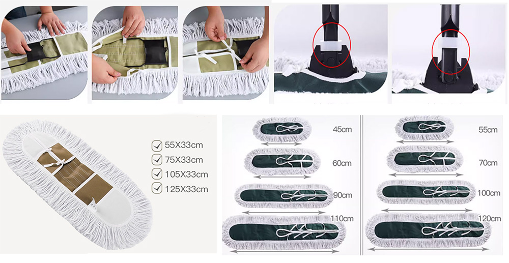 Flat Mop Cotton Pad Production