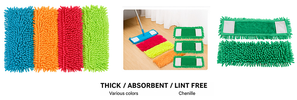 Chenille Mop Production Image