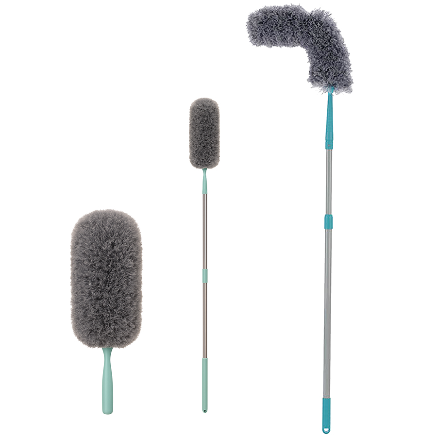 Extendable Static Duster, Flexible Dusting Tool for High & Low Areas