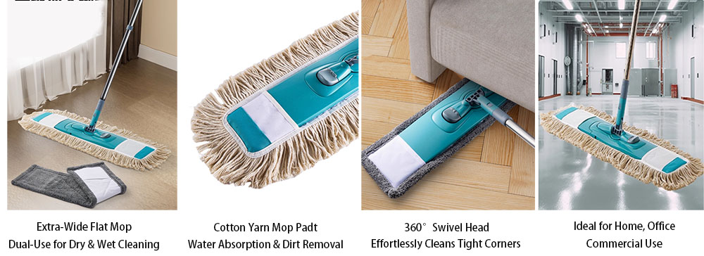 Heavy Duty Dust Mop Production
