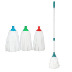 Non-Woven Round Mop, Classic Lightweight High Absorbency