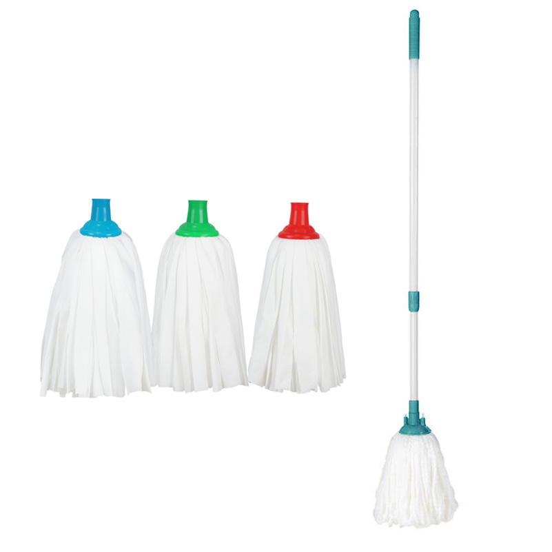 Non-Woven Round Mop, Classic Lightweight High Absorbency
