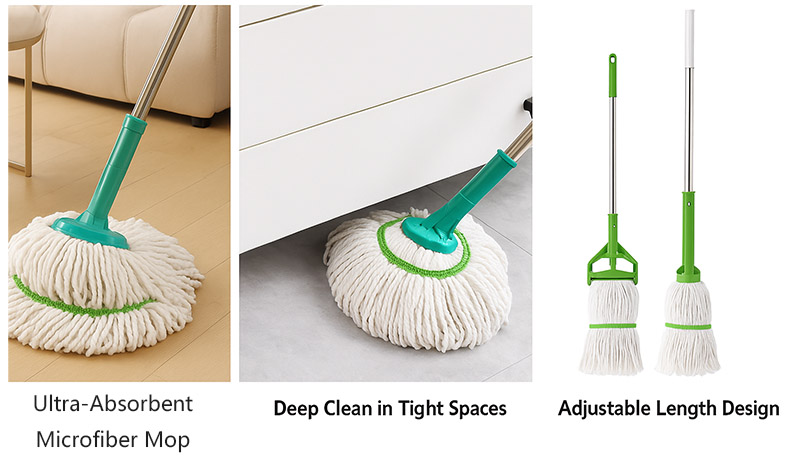 Cotton Wax Mop Set Production