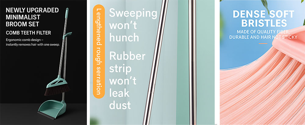 Broom and Dustpan Production Image