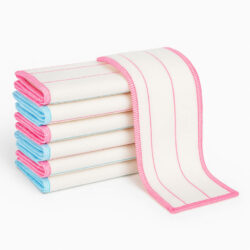 Cotton Dishwashing Cloth, Multi-Layered Absorbent Cleaning Towel
