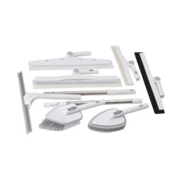 Modular Cleaning Tool Kit, Brush & Squeegee Heads for home Cleaning
