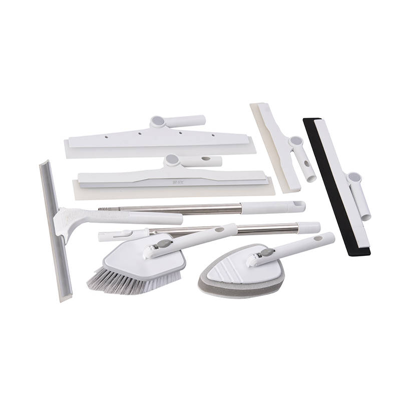 Modular Cleaning Tool Kit, Brush & Squeegee Heads for home Cleaning