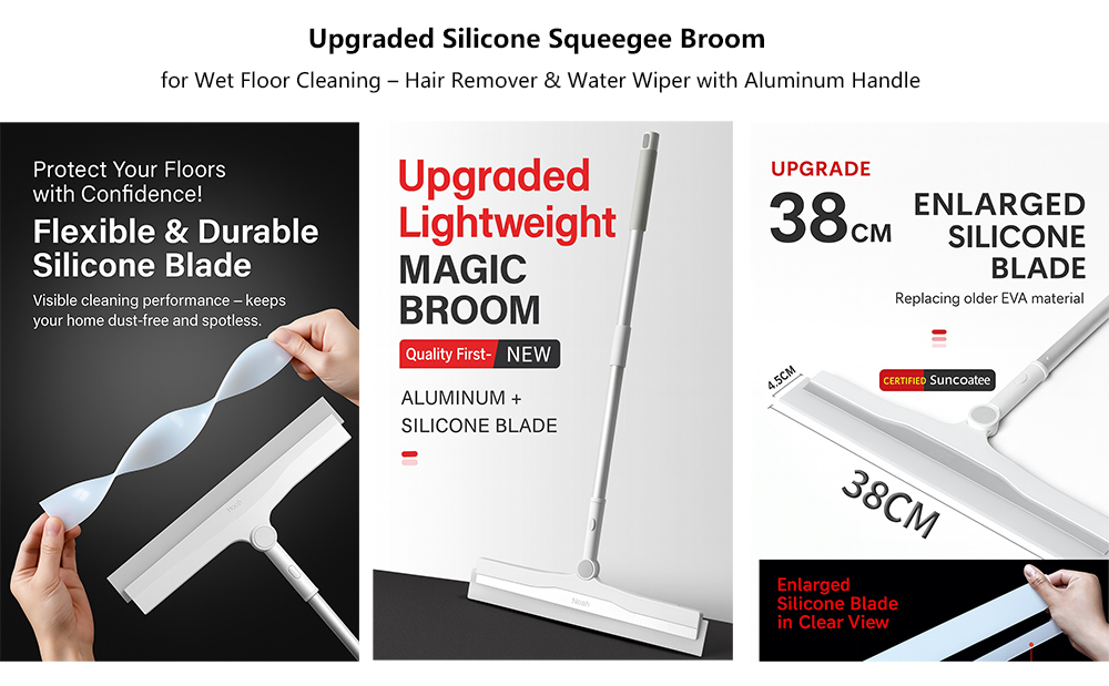 33cm Silicone Squeegee Production Image