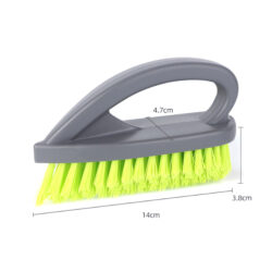 V-Shape handheld grout cleaner brush for tile gloors, shower gaps
